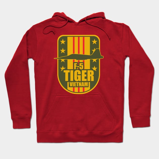 F-5 Tiger Hoodie by Tailgunnerstudios